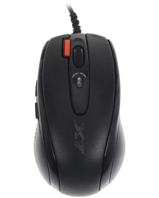 Миша A4Tech X-710BK Black USB + килимок A4Tech X7-200MP