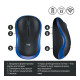 Мишка Logitech M185 blue (910-002236)