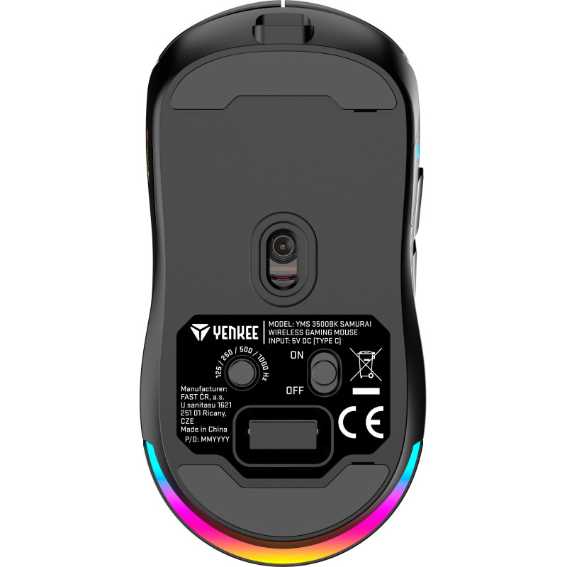 Мишка YENKEE YMS 3500 Samurai Black (45018706)