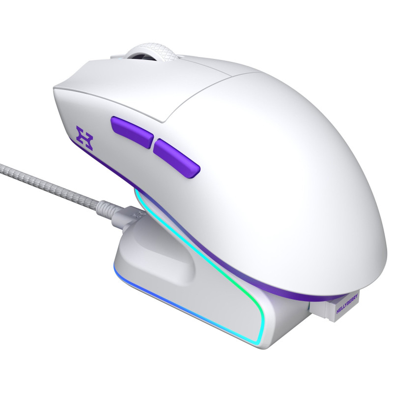 Мишка Hator Hellyberry HM47 Wireless White/Violet (HM47_white_violet)