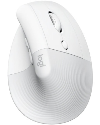 Мишка Logitech Lift Vertical Ergonomic Wireless/Bluetooth for Business Off-white (910-006496)