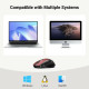 Миша ugreen mu006 ергономічний червоний (25752)