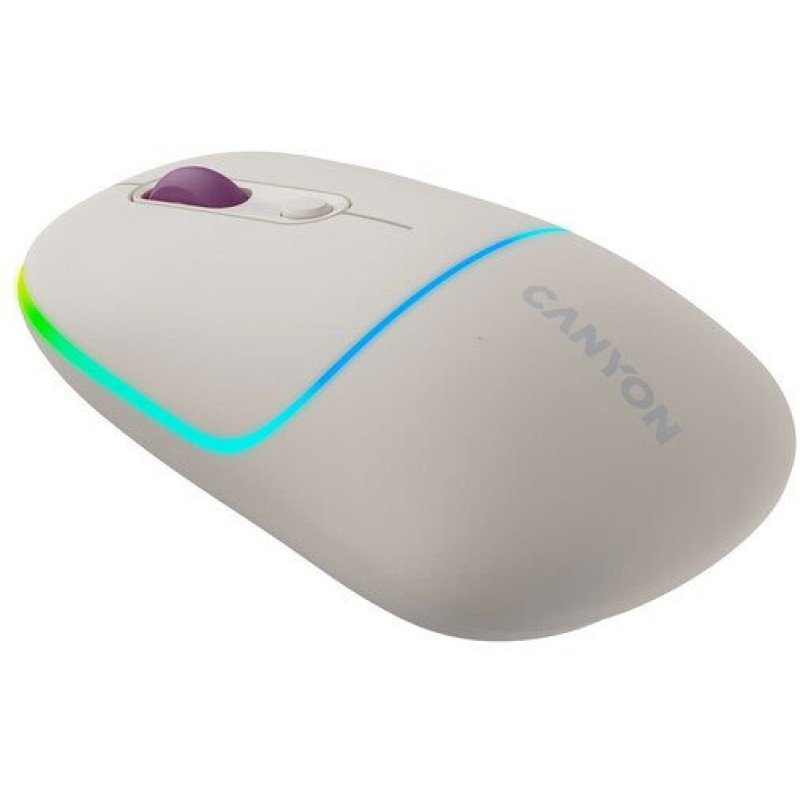 Мишка Canyon MW-22 Dual Band RGB Wireless Rice (CNS-CMSW22RC)