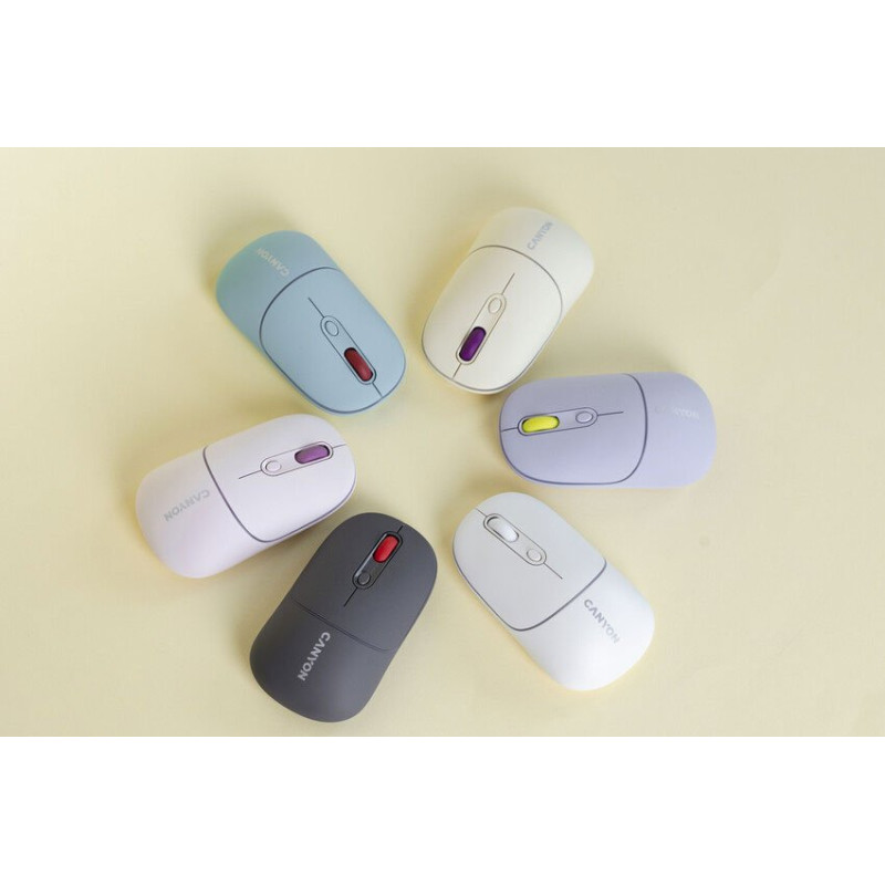 Мишка Canyon MW-22 Dual Band RGB Wireless Rice (CNS-CMSW22RC)