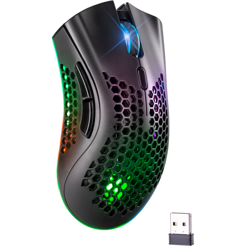Мишка Defender Warlock GM-709L RGB Wireless Black (52709)