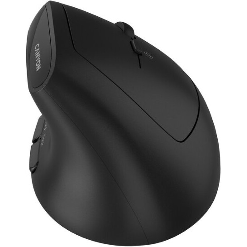 Мишка Canyon MW-25 LED Silent Wireless/Bluetooth Black (CNS-CMSW25)