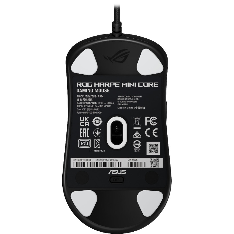 Мишка ASUS ROG Harpe Mini Core USB-A Black (90MP04D0-BMUA00)