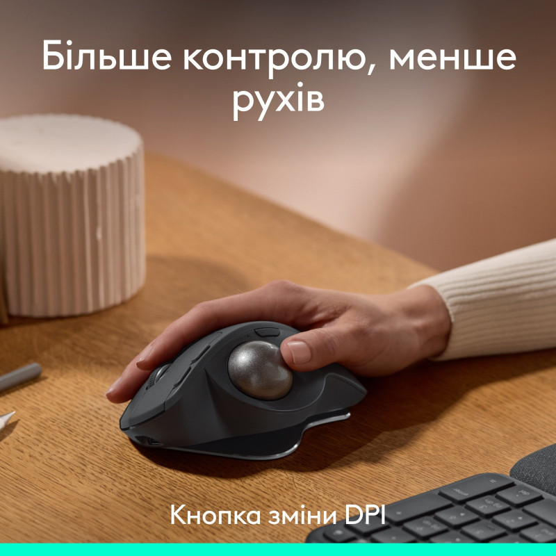Миша Logitech MX Ergo S Graphite (910-007260)
