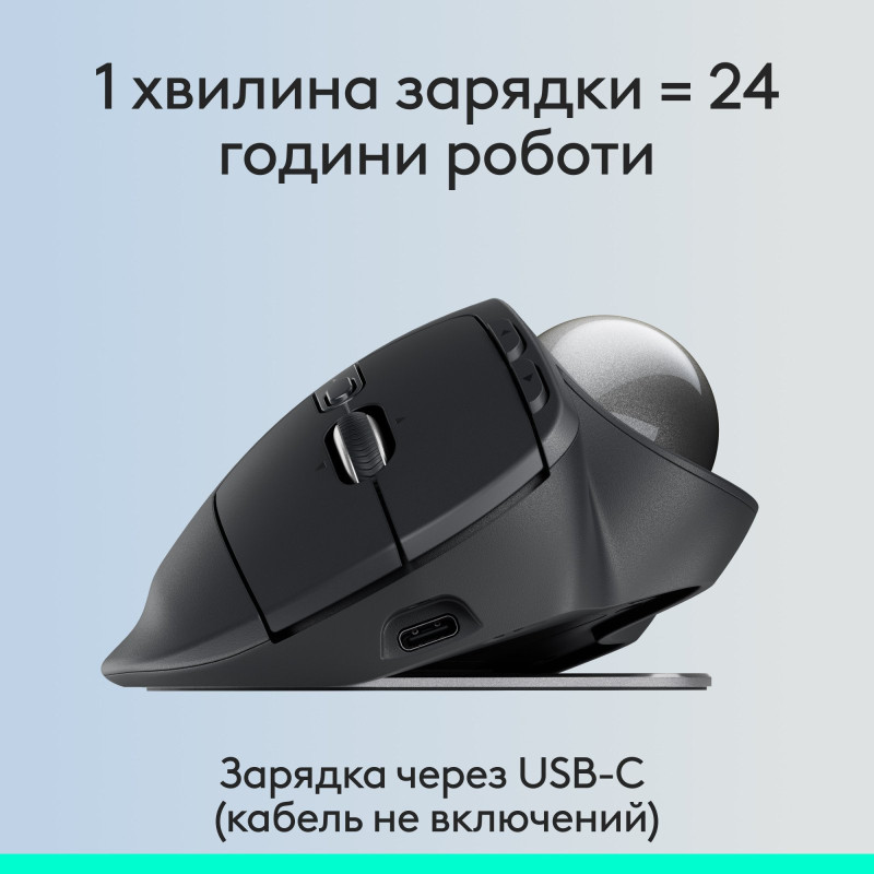 Миша Logitech MX Ergo S Graphite (910-007260)