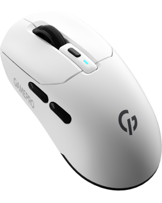 Мишка GamePro Genesis Airmaster Wireless/Bluetooth/USB White (GM167W)