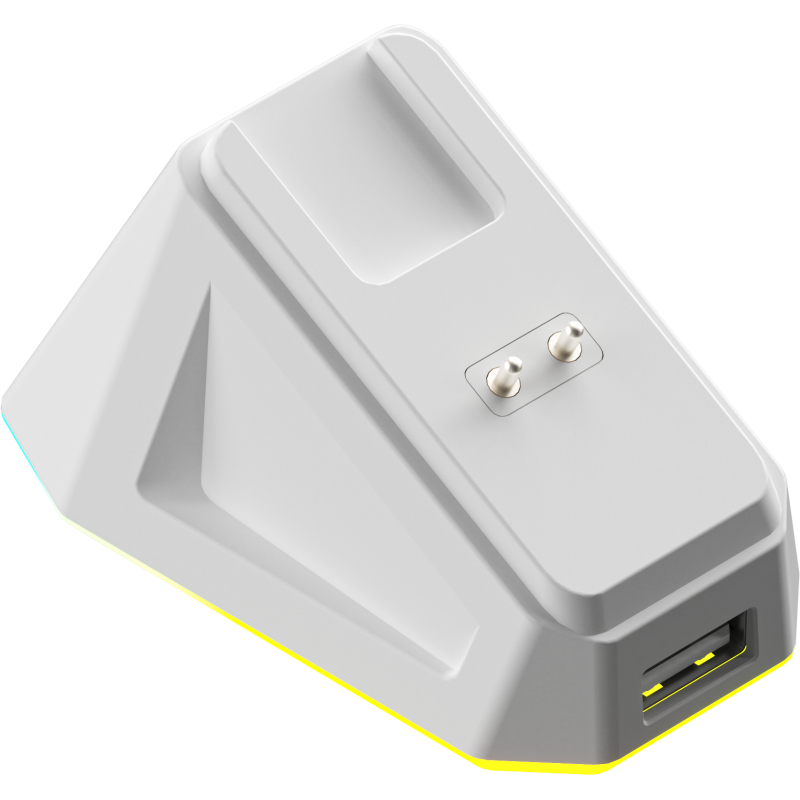 Мишка GamePro Genesis Airmaster Wireless/Bluetooth/USB White (GM167W)