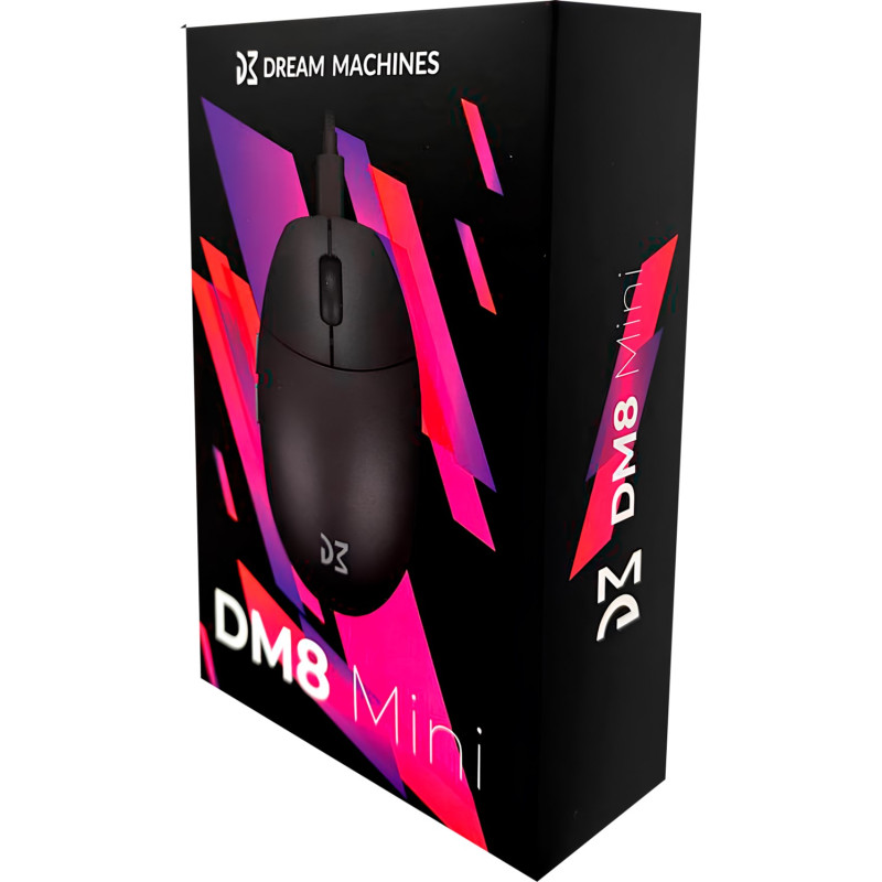 Мишка Dream Machines DM8 Mini USB Black