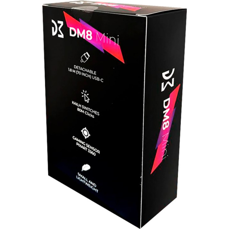 Мишка Dream Machines DM8 Mini USB Black