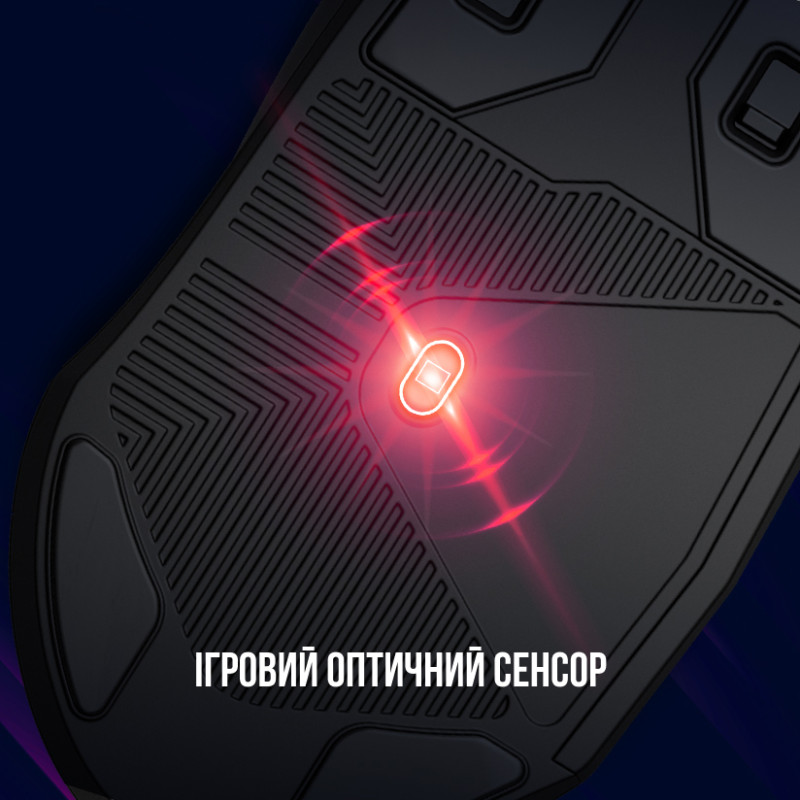 Мишка Canyon Lorgar Stricter 579 RGB LCD USB Black (LRG-GMS579)