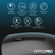 Мишка OfficePro M175B Silent Click Wireless Black