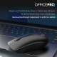 Мишка OfficePro M175B Silent Click Wireless Black