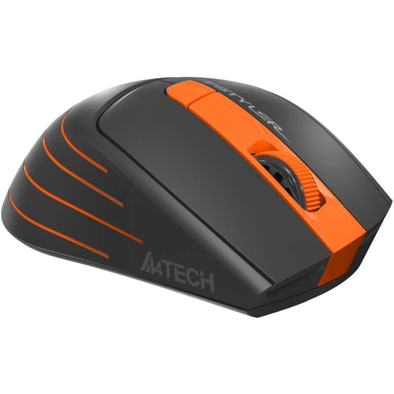 Миша A4Tech FG30S Orange/Black USB