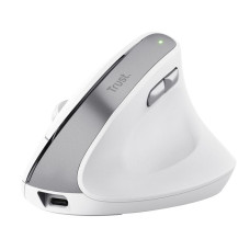 Мишка TRUST Bayo 2 Ergonomic Wireless White (25398)