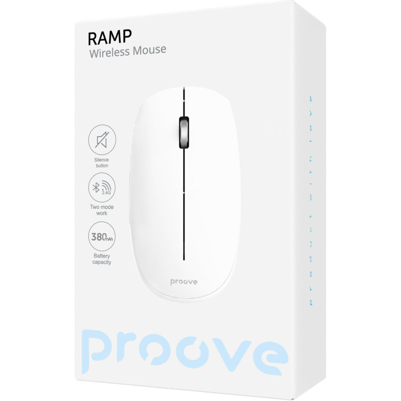 Мишка Proove Ramp white (WNRM00022002)