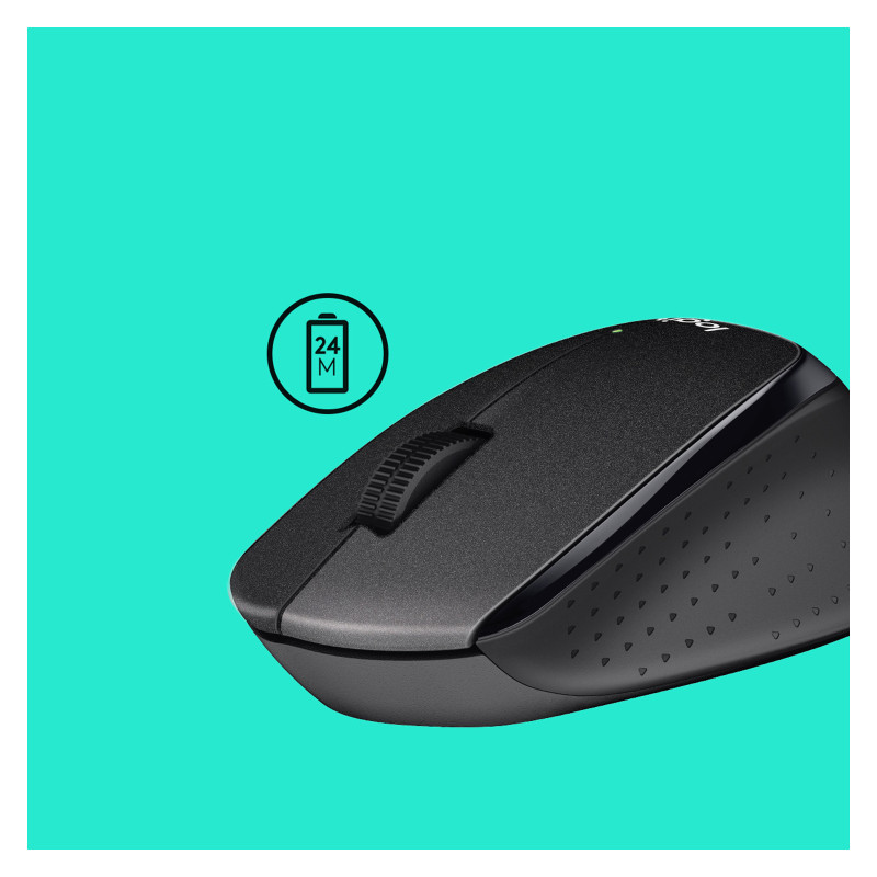 Мишка Logitech B330 Silent plus Black (910-004913)