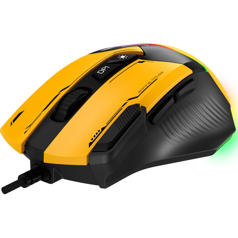 Мишка GamePro GM300Y Yellow/Black