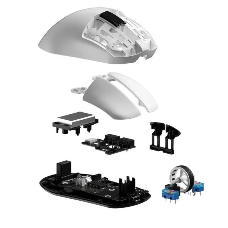 Мишка Gamepro Asgard Thor 1K Dock Station White (GM023W)