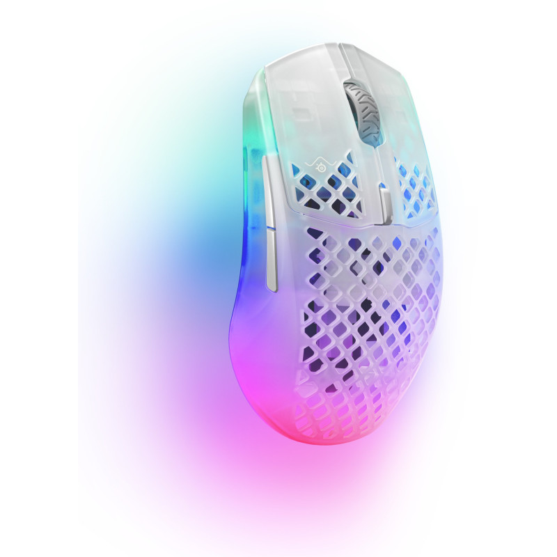 Мишка SteelSeries Aerox 3 Wireless Ghost RGB (62610)