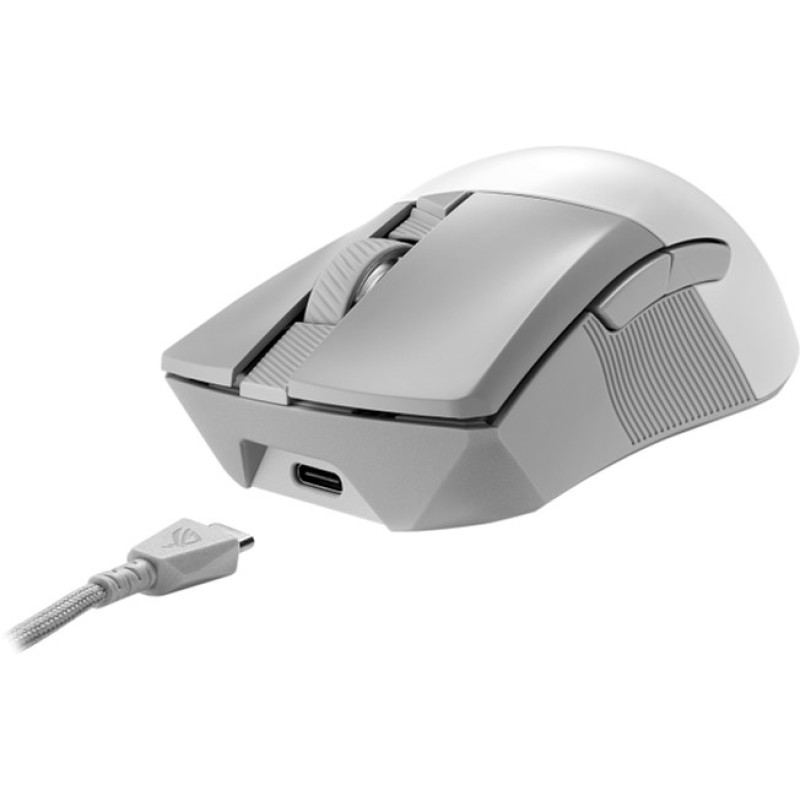 Мишка Asus ROG Gladius III AimPoint RGB USB-A/WL/BT White