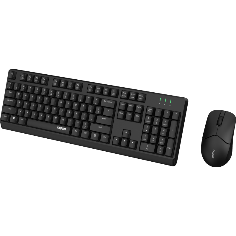 Комплект Rapoo X1500 Wireless Black