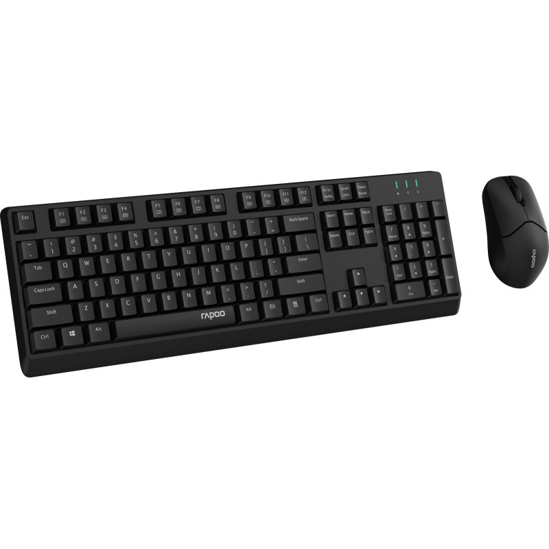 Комплект Rapoo X1500 Wireless Black