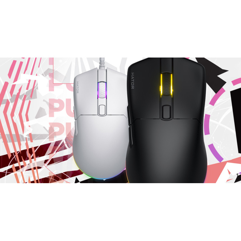 Мишка HATOR Pulsar 3 (HTM611) white