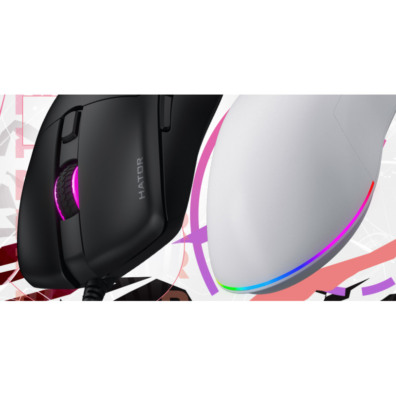 Мишка HATOR Pulsar 3 (HTM611) white