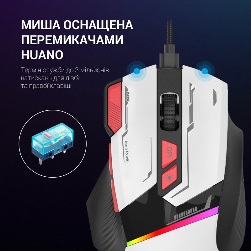 Мишка GamePro GM300W White