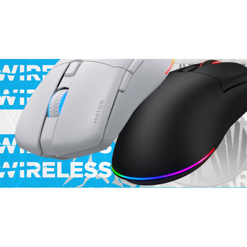 Мишка HATOR Pulsar 3 wireless (HTM631) white