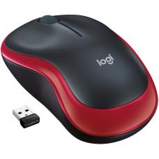 Миша Logitech M185 Wireless Mouse Red (910-002237)