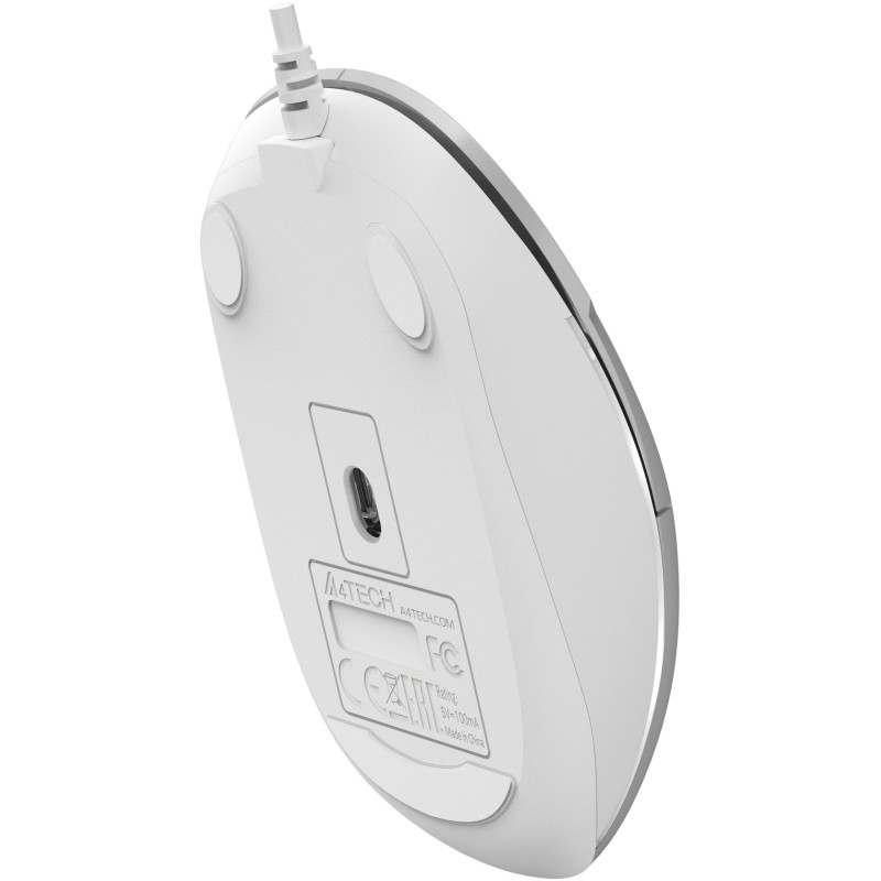 Мишка A4-Tech Fstyler FM26S Icy White