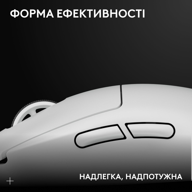 Мишка LOGITECH G Pro X Superlight 2 Lightspeed White (910-006638)