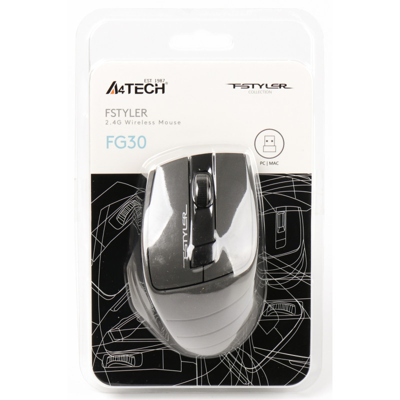 Миша A4Tech FG30 Grey