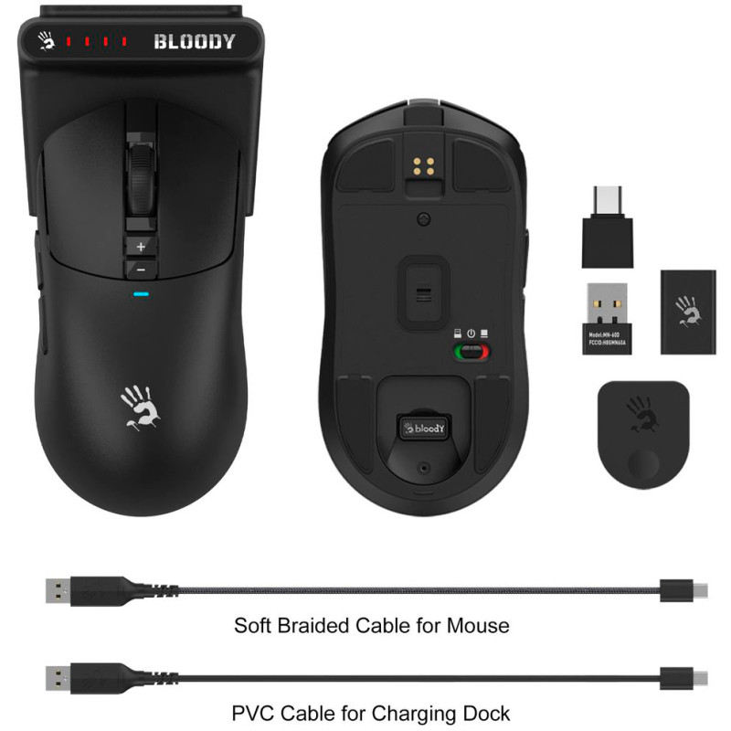 Мишка A4Tech Bloody R72 Pro Duo Black