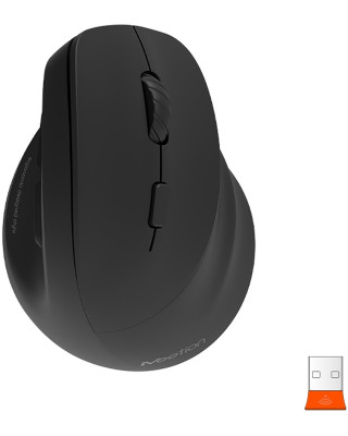 Мишка Meetion BTM010R RGB Bluetooth/Wireless Black (MT-BTM010R-A)