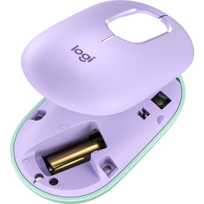 Миша Logitech POP Mouse With Emoji Bluetooth Lilac (910-007414)