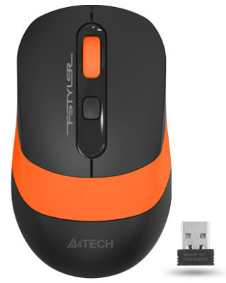 Миша A4-Tech Fstyler FG10 Black/Orange