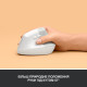 Мишка Logitech Lift Vertical Ergonomic (910-006475) Біла