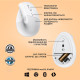 Мишка Logitech Lift Vertical Ergonomic (910-006475) Біла