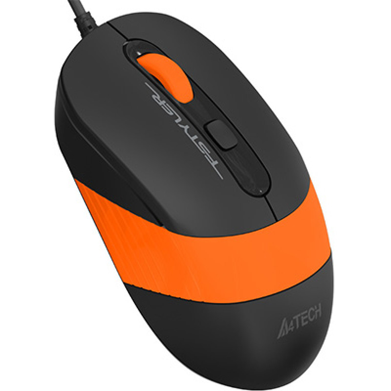 Миша A4-Tech Fstyler FM10 Black/Orange