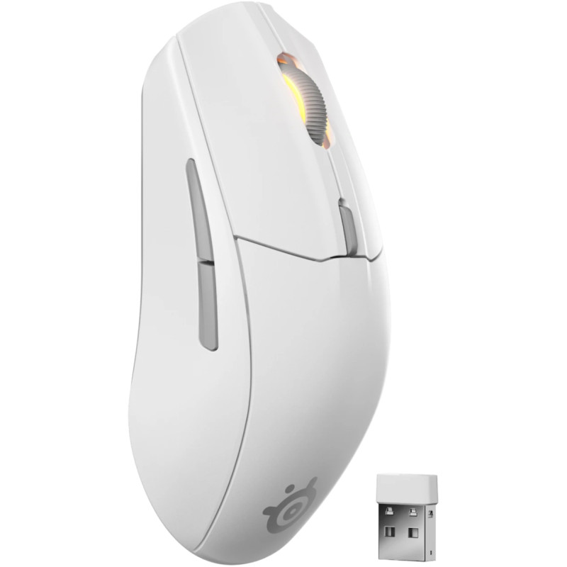 Мишка SteelSeries Rival 3 Gen 2 Wireless RGB White (62524)
