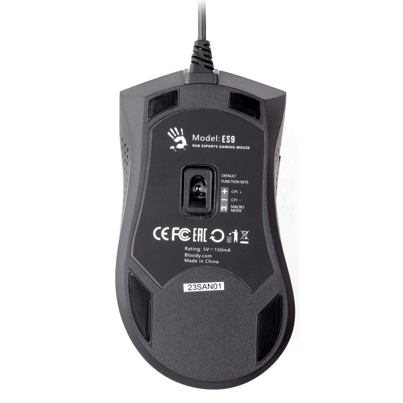 Миша A4Tech ES9 Plus Bloody Stone Black