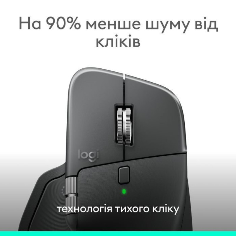Мишка Logitech MX Master 4 for Business Wireless/Bluetooth Graphite (910-007617)