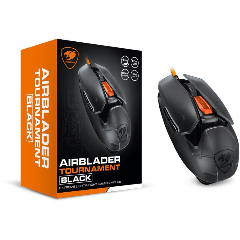 Мишка Cougar AirBlader Tournament (Black)
