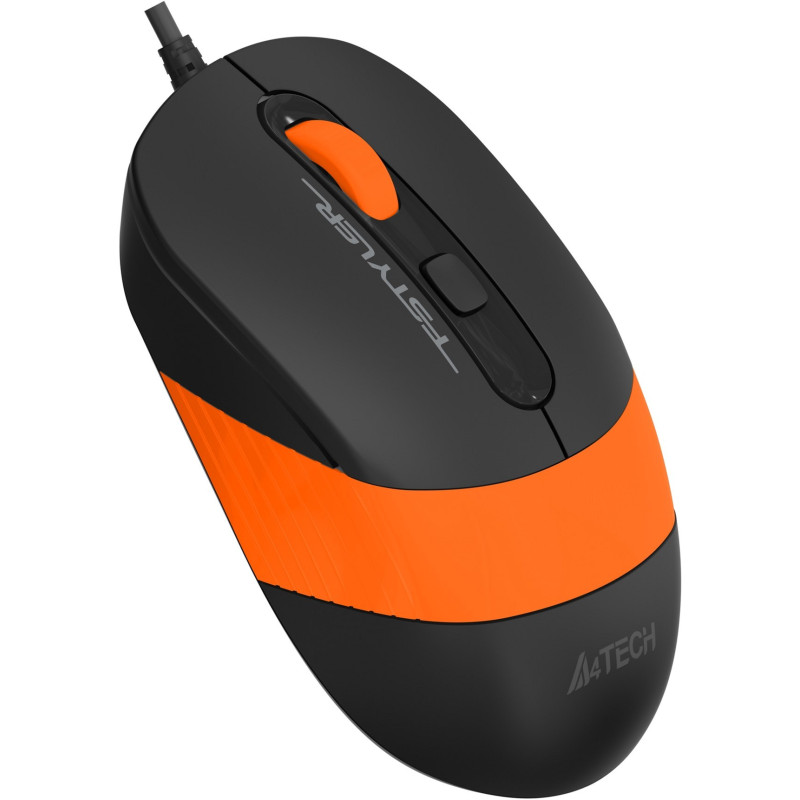 Миша A4-Tech Fstyler FM10S Black/Orange